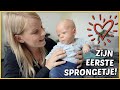 EERSTE "OEi iK GROEi SPRONGETJE" & BABY LATEN HUiLEN? ? | Bellinga Vlog #2173