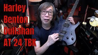 Video thumbnail for Harley Benton Dullahan AT 24 TBK by Jon is just TOO LouD!!