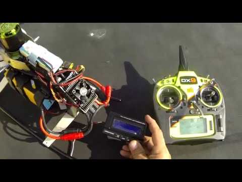 Hobbywing 130HV V4 Opto Throttle Calibration, Gov Store & Throttle Hold setup