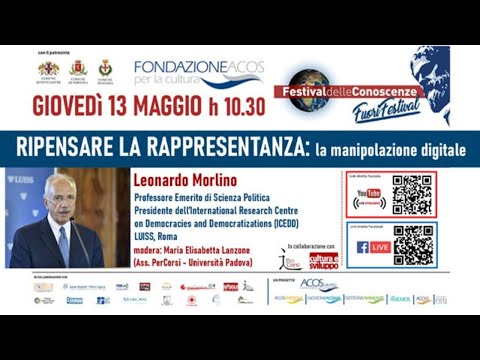 RIPENSARE LA RAPPRESENTANZA: la manipolazione digitale