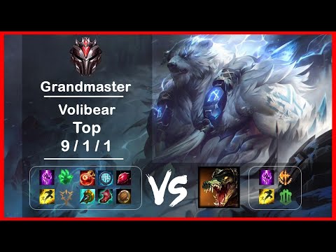 Top Volibear vs Renekton Patch 11.16
