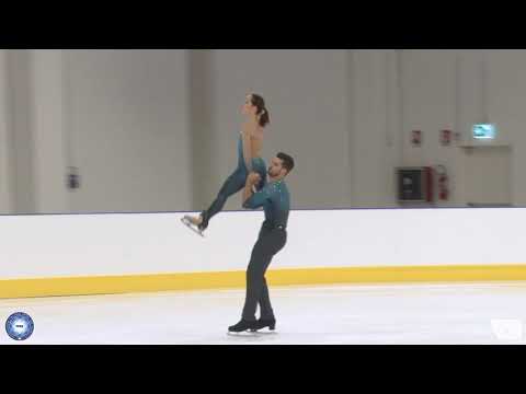 Camp. Ita. 2020: Nicole DELLA MONICA - Matteo GUARISE - Pairs - Free Skating