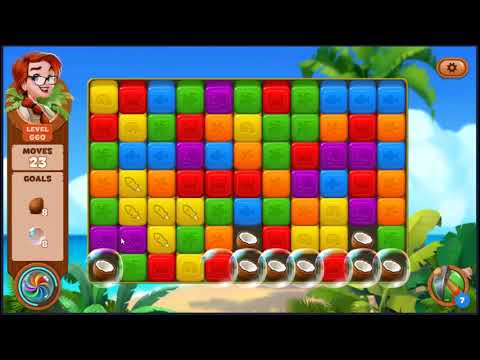 Lost Island Blast Adventure Level 660 - NO BOOSTERS 🏝️ | SKILLGAMING ✔️