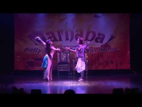 Amir Thaleb & Angeles Cayunao for "Cleopatra in Rome" Marhaba Rome Festival 8