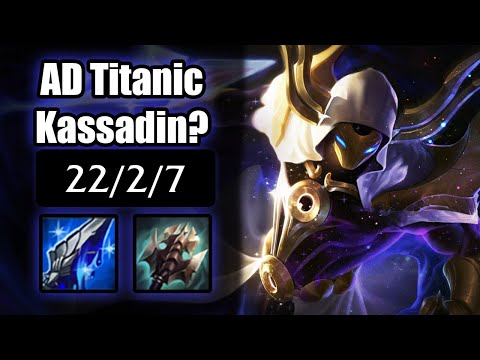 What Even IS This Build? - AD Kassadin - Muramana Titanic Hydra - League of Legends Off Meta