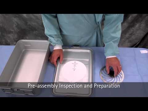 Prep & Pack of the Aesculap SterilContainer™ System for Steam Sterilization
