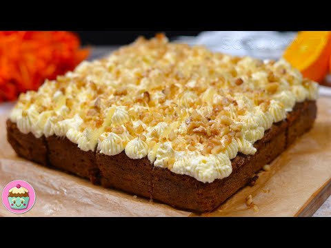 Carrot Cake Traybake (the easy way)