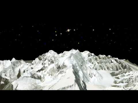 Jengish chokusu Peak Aerial Flyover (托木尔峰)