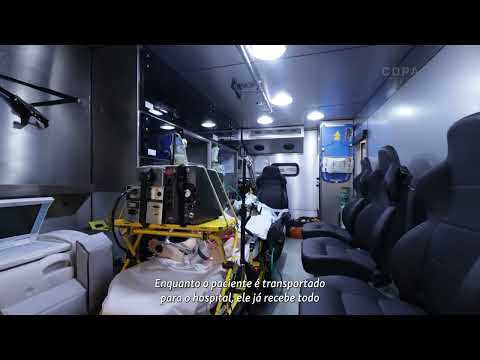 REDE D'OR | Nova ambulância Copa Star