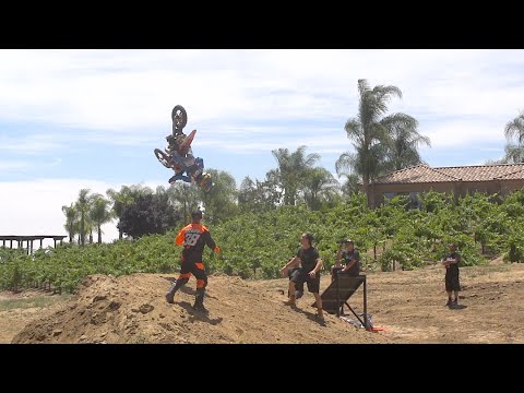 Dangerboy Deegan Backflips to dirt!