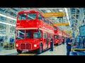 How Routemaster Double Decker Buses Are Manufactured Inside The London Bus Factory Full Process