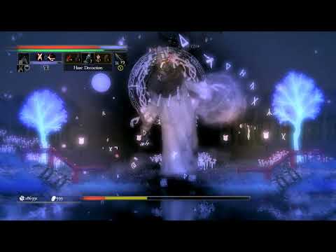 Salt and Sacrifice NG+ Dex build twindaggers vs Logostus Rime Undying Scholar No Damage