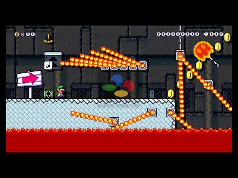 Fire Speedrun Super Mario Maker 2