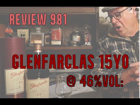 ralfy review 981 - Glenfarclas 15yo @46%vol (2023)