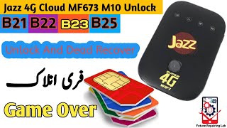 Jazz Cloud Mf673 M10 b21 b22 b23 b25 unlock