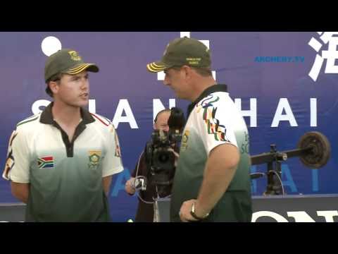 Koos De Wet v Shaun Teasdale – compound men gold | Shanghai 2010 Archery World Cup stage 4