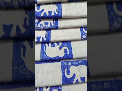 Hand Block  Printed Fabric