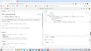 YouTube video 'Leetcode 1871  Jump Game VII (BFS)'