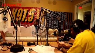 Hype Pacino visits K97.5 Radio Station (Raleigh, NC)