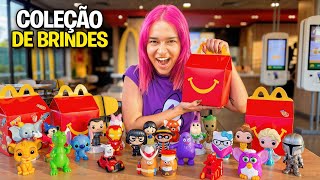 COMPLETEI A COLEÇÃO DO MCDONALDS *achei raros? 