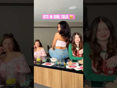 BEHIND THE SCENES w GIRL TALK what happened to Sophie 😭😂 #girltalk #podcast #funny #trending