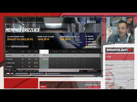 NBA 2K19 : My League Grizzlies : Reconstruction