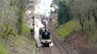 preview picture of video '18 201 in Goslar 07.04.2012 Schnellzuglokomotive rund um den Harz'