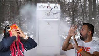 Divers React to scuba tank explosion