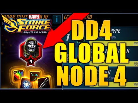 My DD4 Global Team - DD4 Node 4 - MARVEL Strike Force - MSF