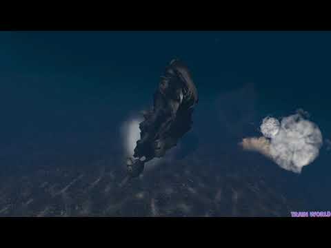 Jumping Into the Abyss with Robot Rabbit - Beamng Drive - TrainWorld