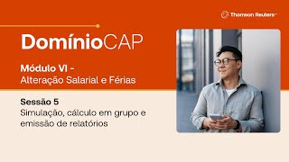 Download the video "DomínioCAP - Férias: Simulação, cálculo em grupo e emissão de relatórios"