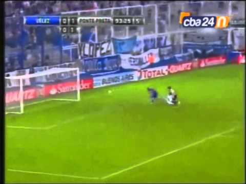 Velez 0x2 Ponte (golos en español)