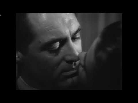 Cary Grant, Ingrid Bergman e Claude Rains "Il bacio" - Notorious: L'amante perduta, 1946