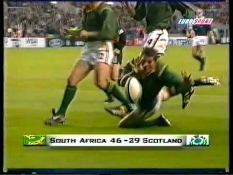 Rugby World Cup 1999 South Africa vs. Scotland