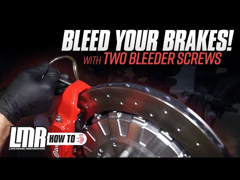 How To: Brake Bleeding Procedure for Calipers with Two Bleeder Screws (Brembo/Wilwood/Baer)
