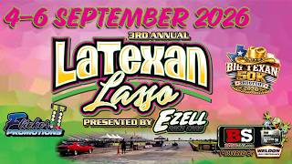 🤠 3rd Annual LaTexan Lasso LIVE from Texas Motorplex! Sunday 🤠