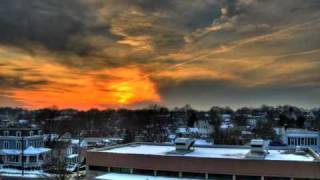 preview picture of video 'Firstright - Timelapse HDR Sunset w/Clouds - New London, CT'