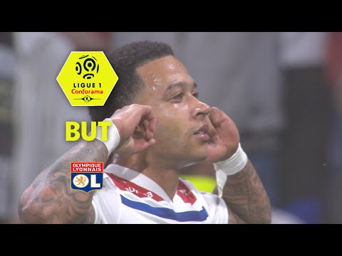 But Memphis DEPAY (65') / Olympique Lyonnais - OGC Nice (3-2)  (OL-OGCN)/ 2017-18