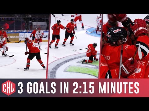3 goals in 2:15 minutes: JYP on fire!