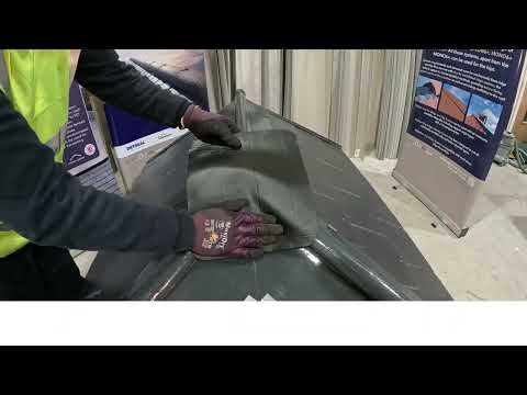 DaneFlash® installation with SwiftRidg® Ridge and Hip System