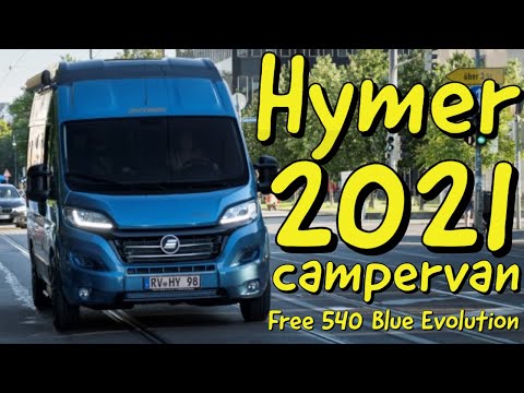 Hymer Free 540 Blue Evolution camper van