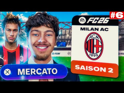 AC Milan's transfer window to win the Champions League! 🔥 | FC26 Manager Career #6