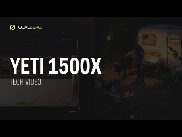 Vidéo teaser pour GOAL ZERO YETI 1500X | TECH VIDEO