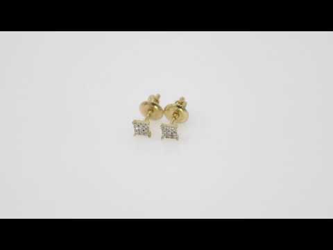10KT Earrings 0.05ct