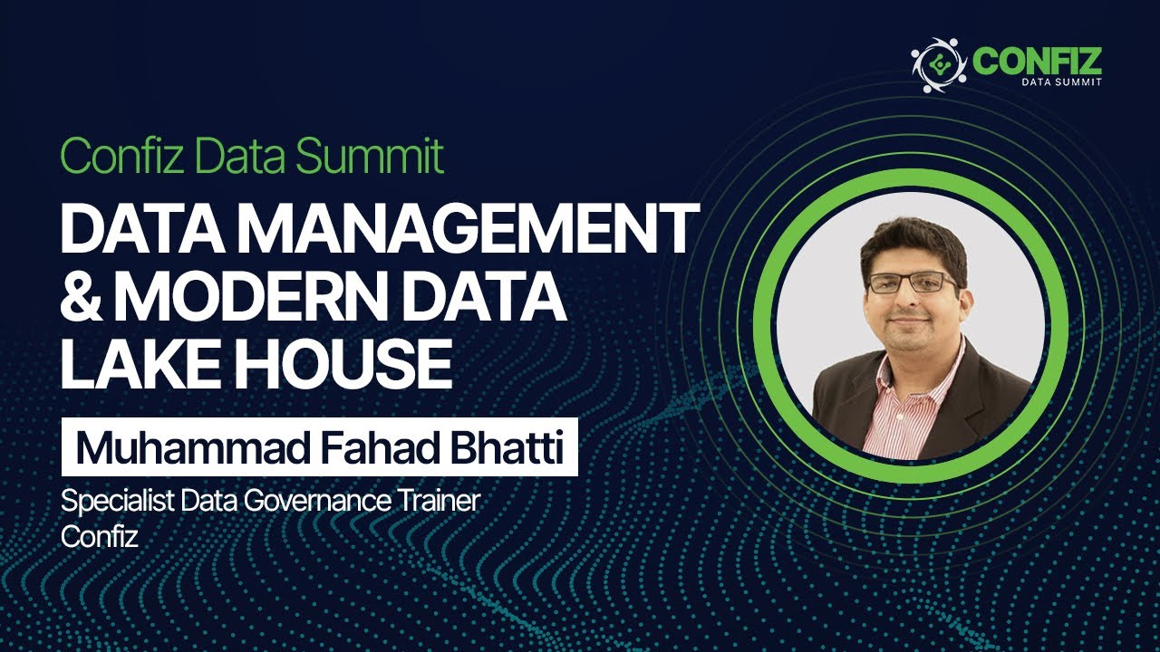 Data management & modern data lake house | Confiz Data Summit