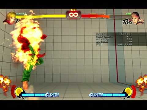 Street Fighter 4 Ken Combo 3