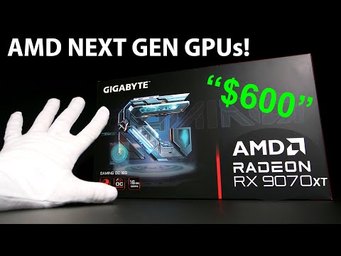 AMD next gen GPUs - 20 Games Tested! (RX 9070 XT &amp; RX 9070)