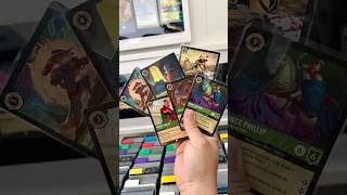 You need to try these cool card combos for Disney Lorcana #disneylorcana #lorcana #cardpacks #tcg