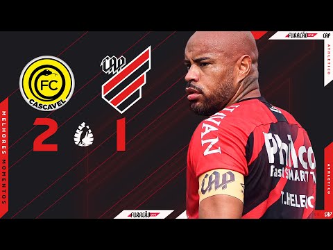 FC Cascavel 2x1 Athletico Paranaense | MELHORES MOMENTOS