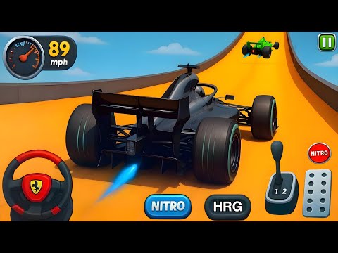 Ultimate Formula Car Racing Stunts 3D - Impossible Mega Ramp GT Car 3D - Android Gameplay #12